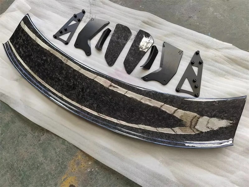 Forged Grain Carbon Fiber a Style Rear Wing Spoiler for  570s 570gt Coupe 2015-2021 Body Kit